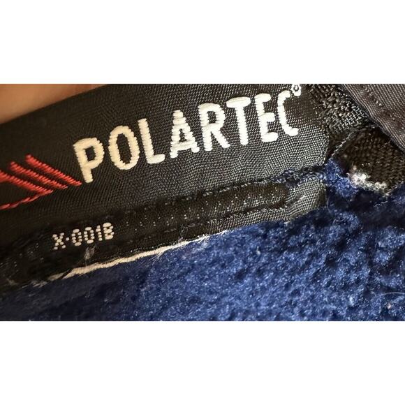 Marmot Womens Full Zip Fleece Jacket Size Large Blue, Sleeve Zip Pockets! - Picture 4 of 11